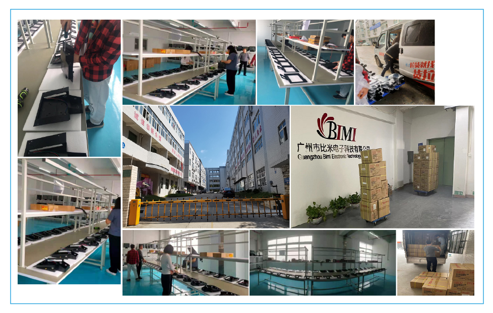 Neatly and standard of the production line