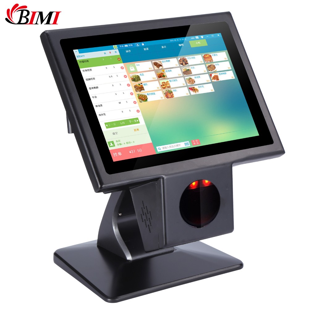 10.1inch android/windows system price checker with barcode scanner