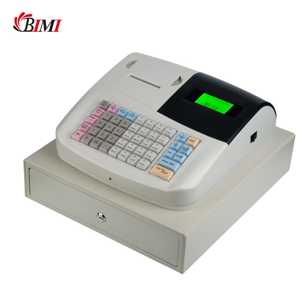 Cash register with software/58mm thermal receipt printer/cash drawer