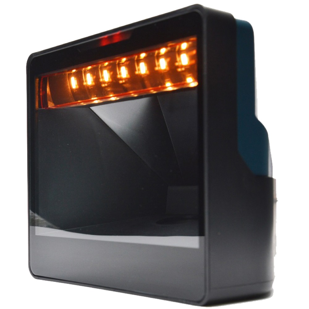 2D Hands-free Desktop Scanner Platform Omnidirectional Barcode Scanner For Supermarket Retail Store Check-out Goods